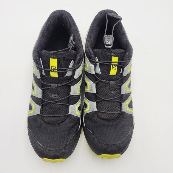 Salomon Speedcross Vario Black Yellow Mens Trail Running Shoes Sneaker Size 5 main image 5